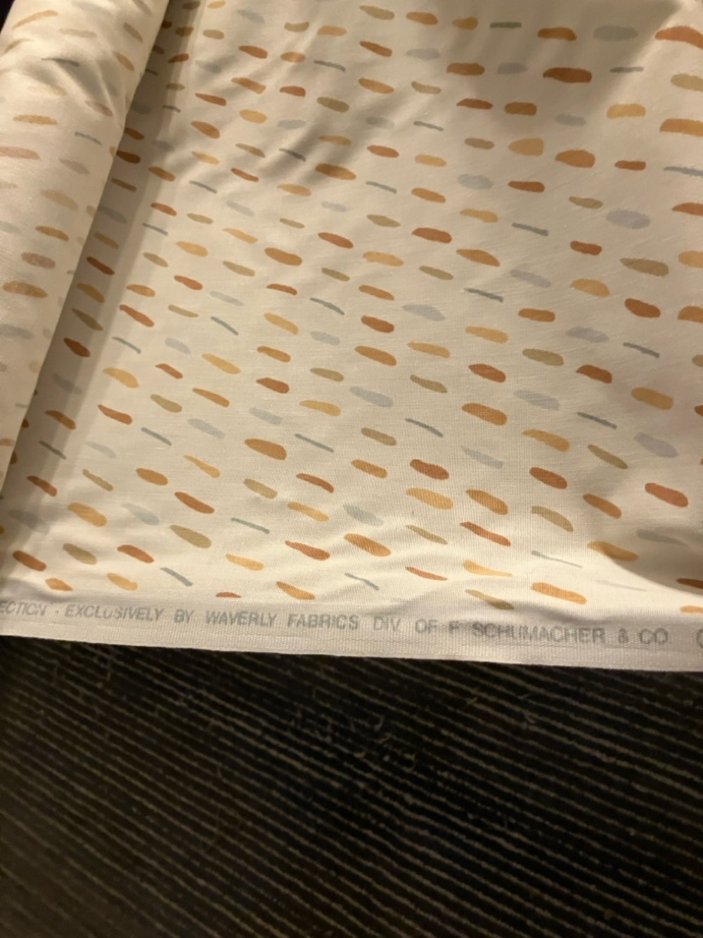 6 Yards  Schumacher Upholstery Fabric- “City Lights”